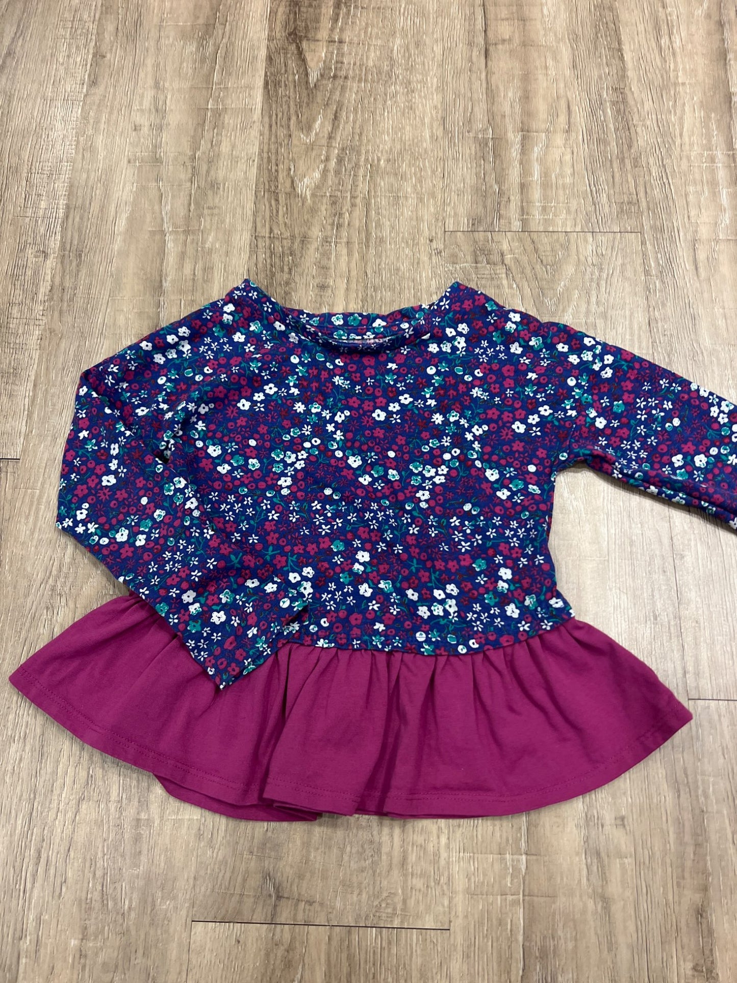 *Joe Fresh 4T peplum flower shirt , Kids 4/4T