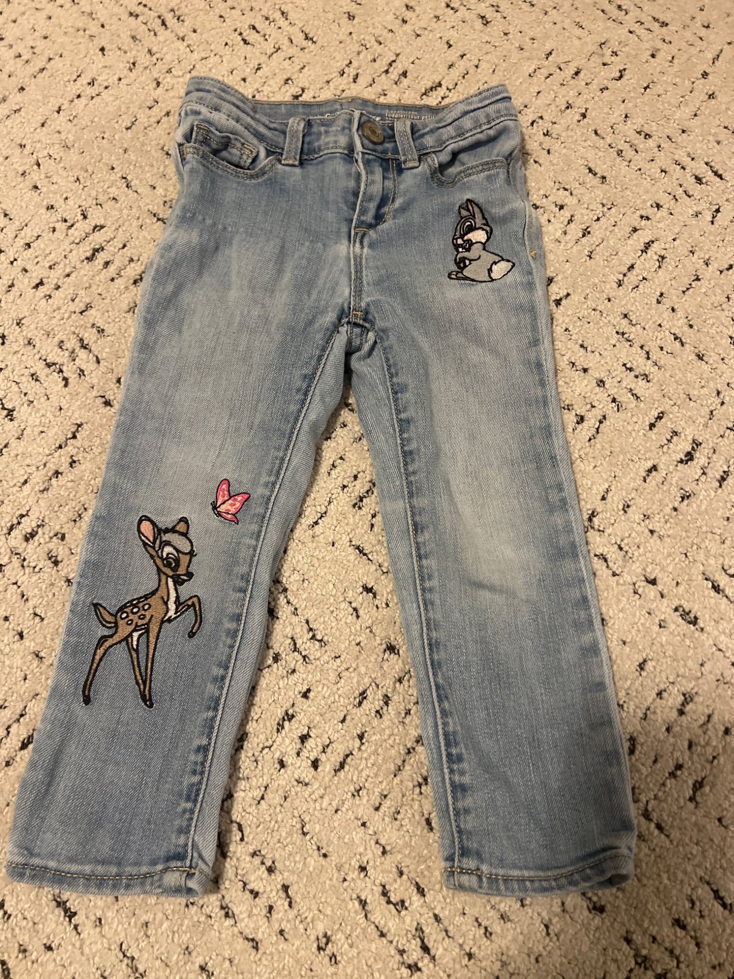 *Baby gap Disney 3T Bambi jeans. Retails $70, Kids 3T