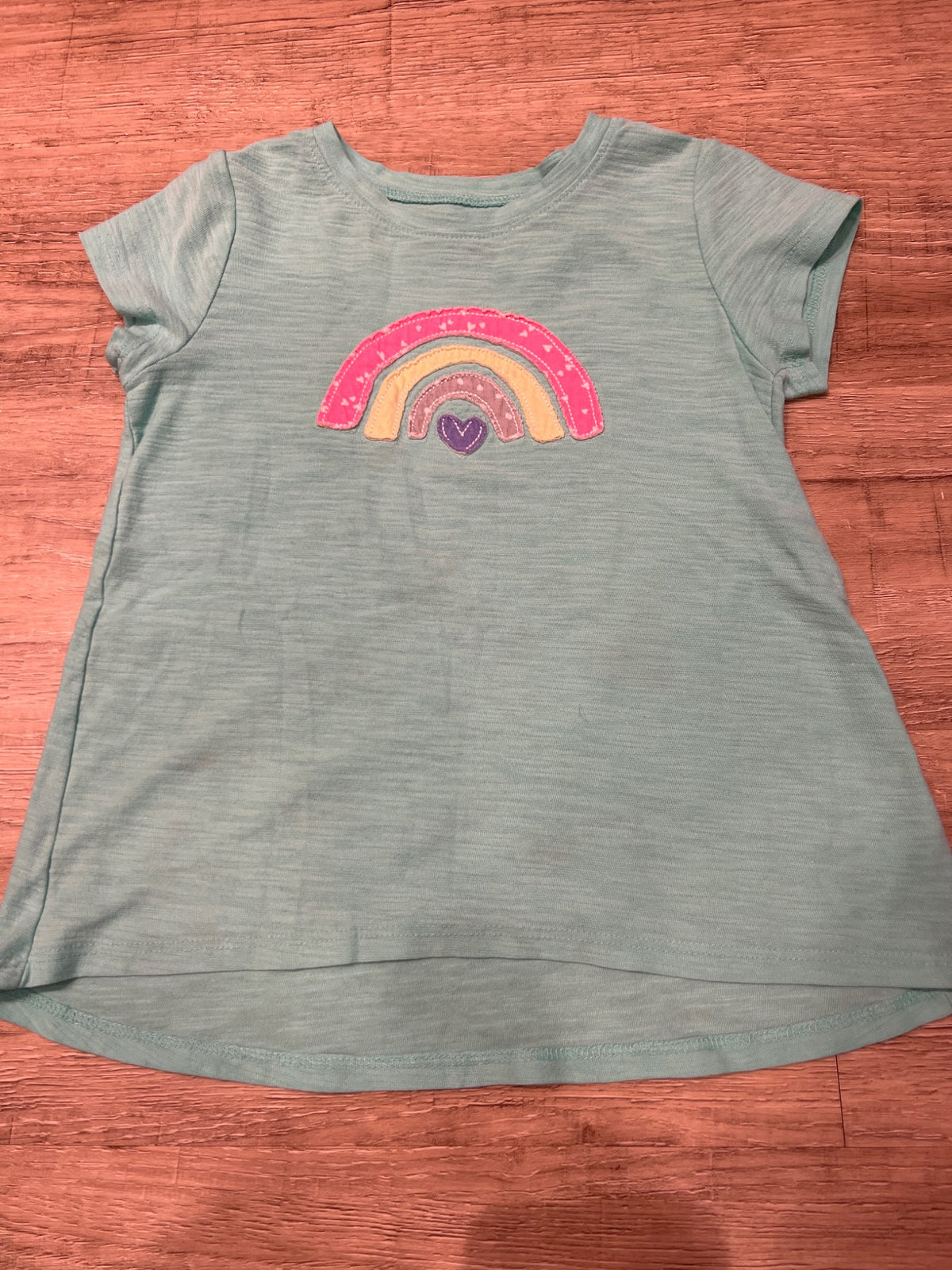 *Jumping Beans 5T rainbow green shirt, Kids 5/5T