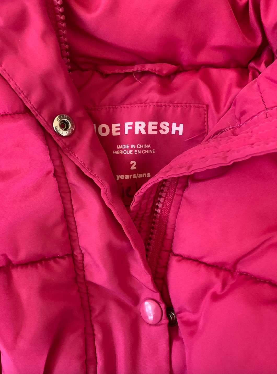 2T pink snow jacket , Kids 2T