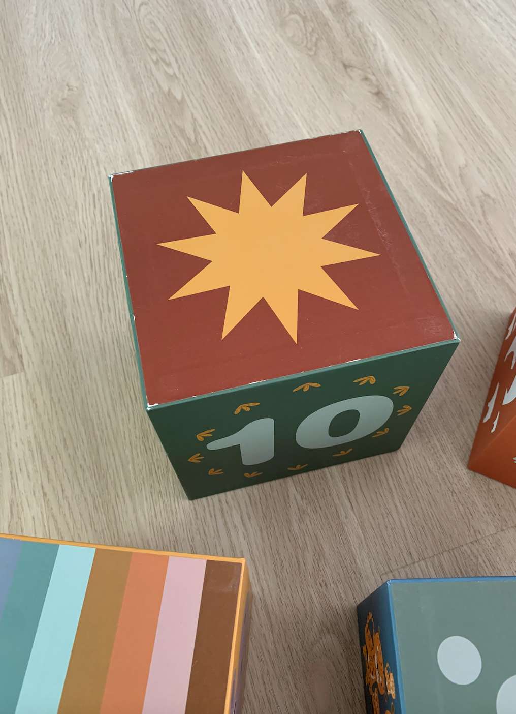 10 Counting blocks stackable with animals