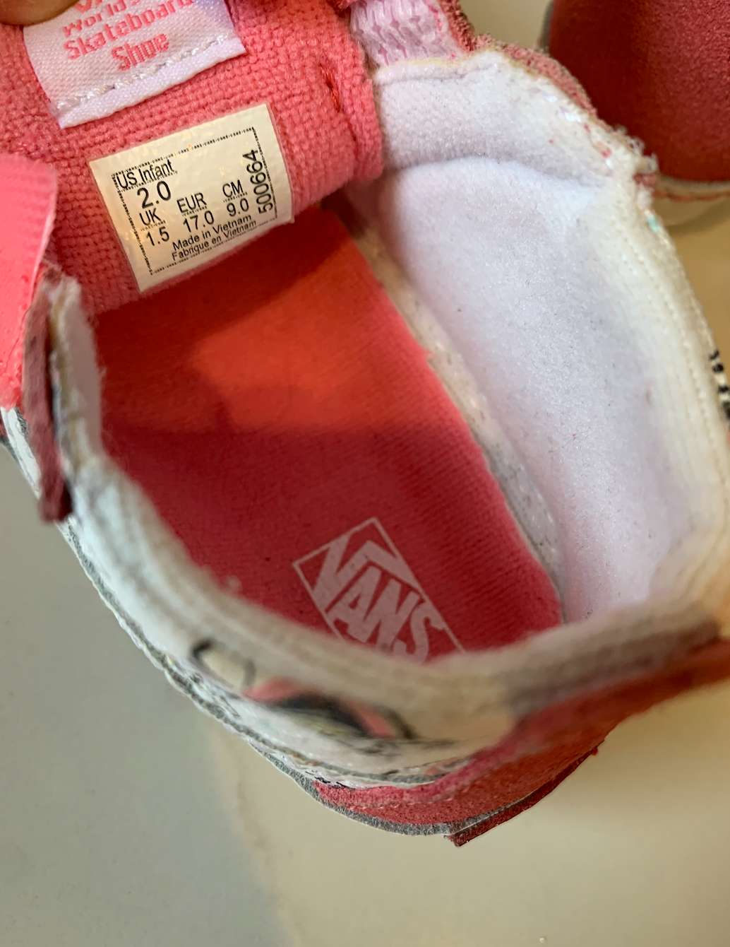 C2 vans baby girl unicorn soft shoe, Shoes 2 (Baby: 0-12 mth)