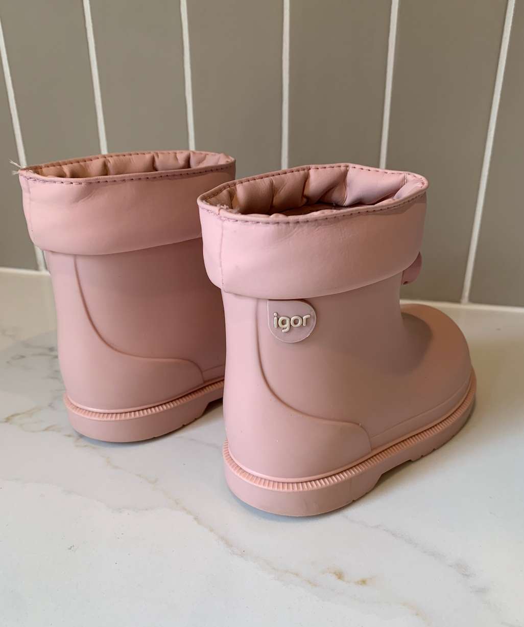 IGOR made in Spain pink boots 22/ C5 Retails $51 USD, Shoes 5 (Walkers:12-24 mth)