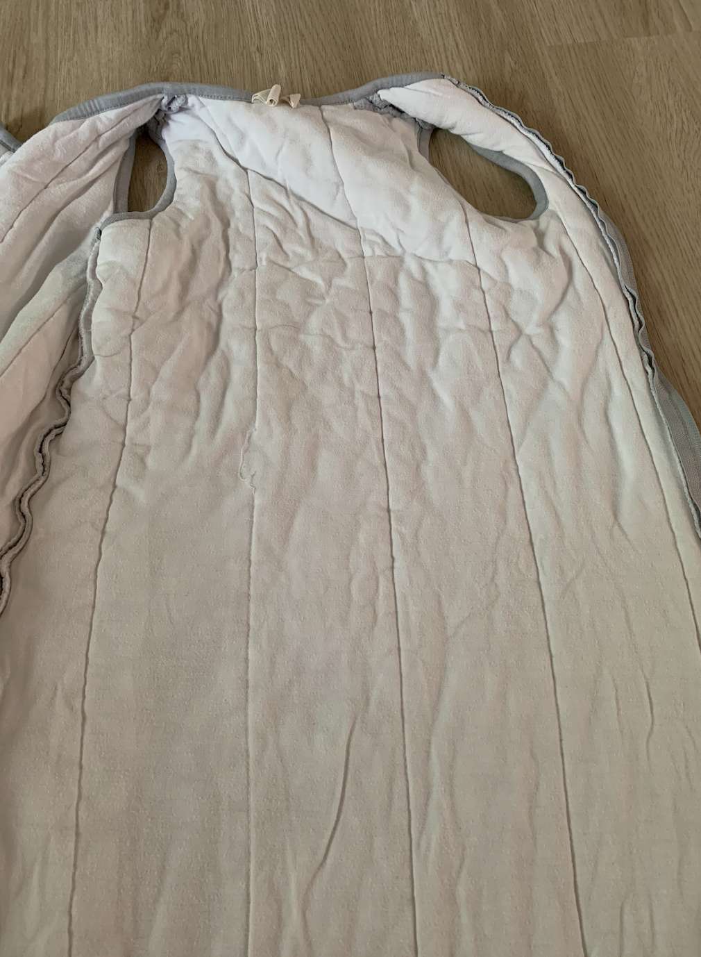 Kyte baby light blue/grey 2.5tog M sleepsac 6-18m, 12-18 Months (Large)
