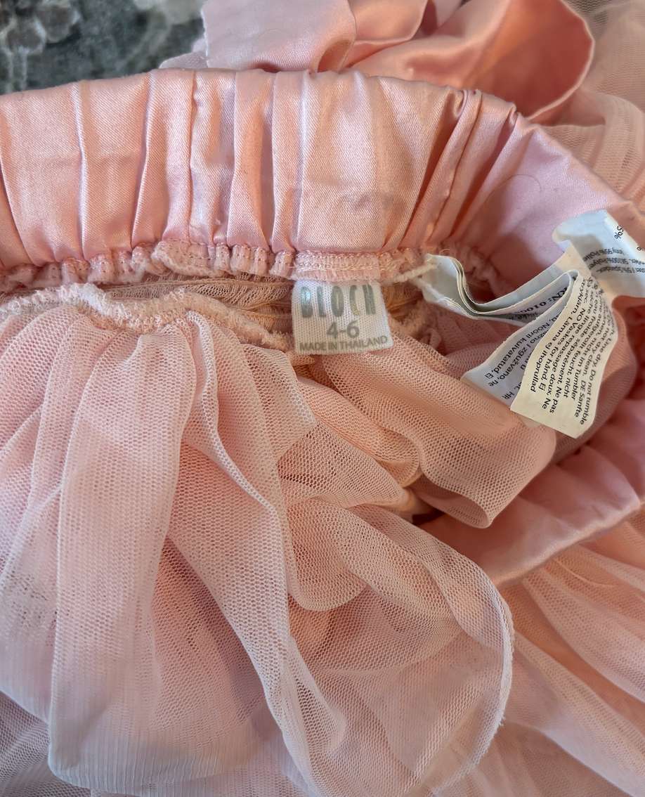 Short ballet tutu; bloch pink , Kids 4/4T
