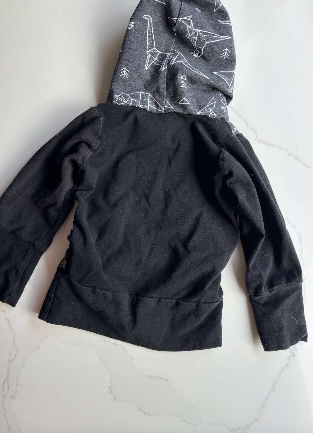 Black C2 small shop hoodie; 3-12m, Kids 12 Month (9-12M)