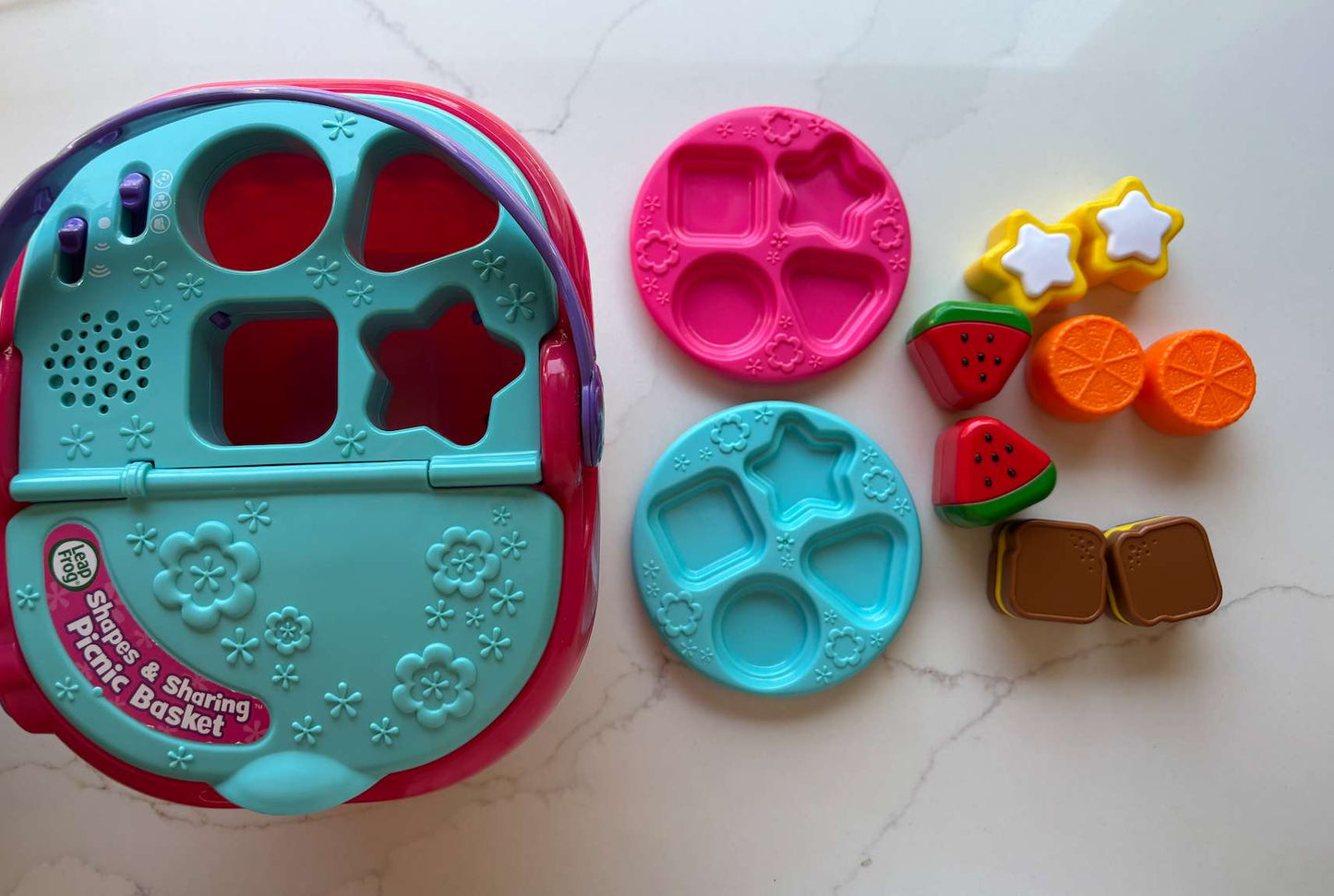 Leap Frog Shapes & Sharing Picnic Basket
