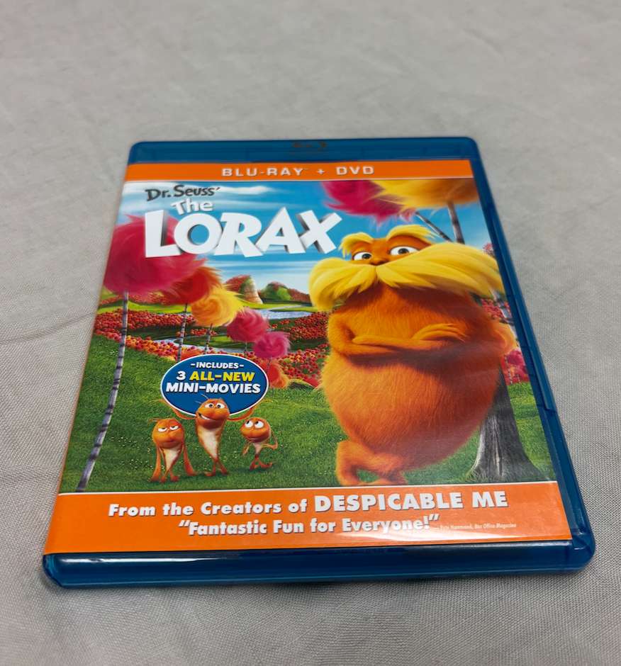 The Lorax DVD Blueray