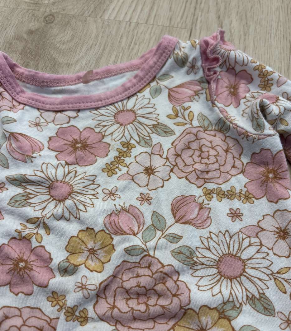 Milkberry 3-6m floral set , Kids 6 Month (3-6M)