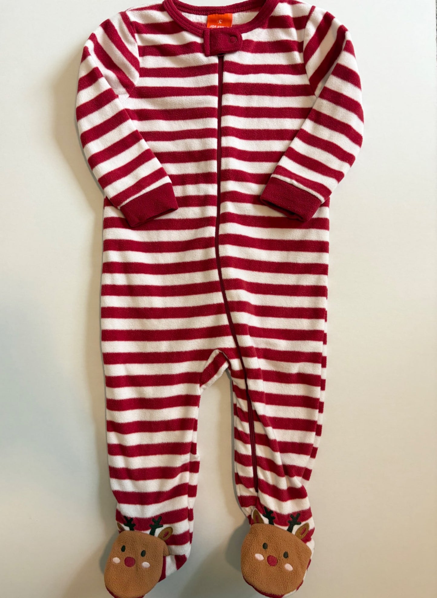 Fleece Christmas PJs 6-12m (set of two, VGUC), Kids 12 Month (9-12M)