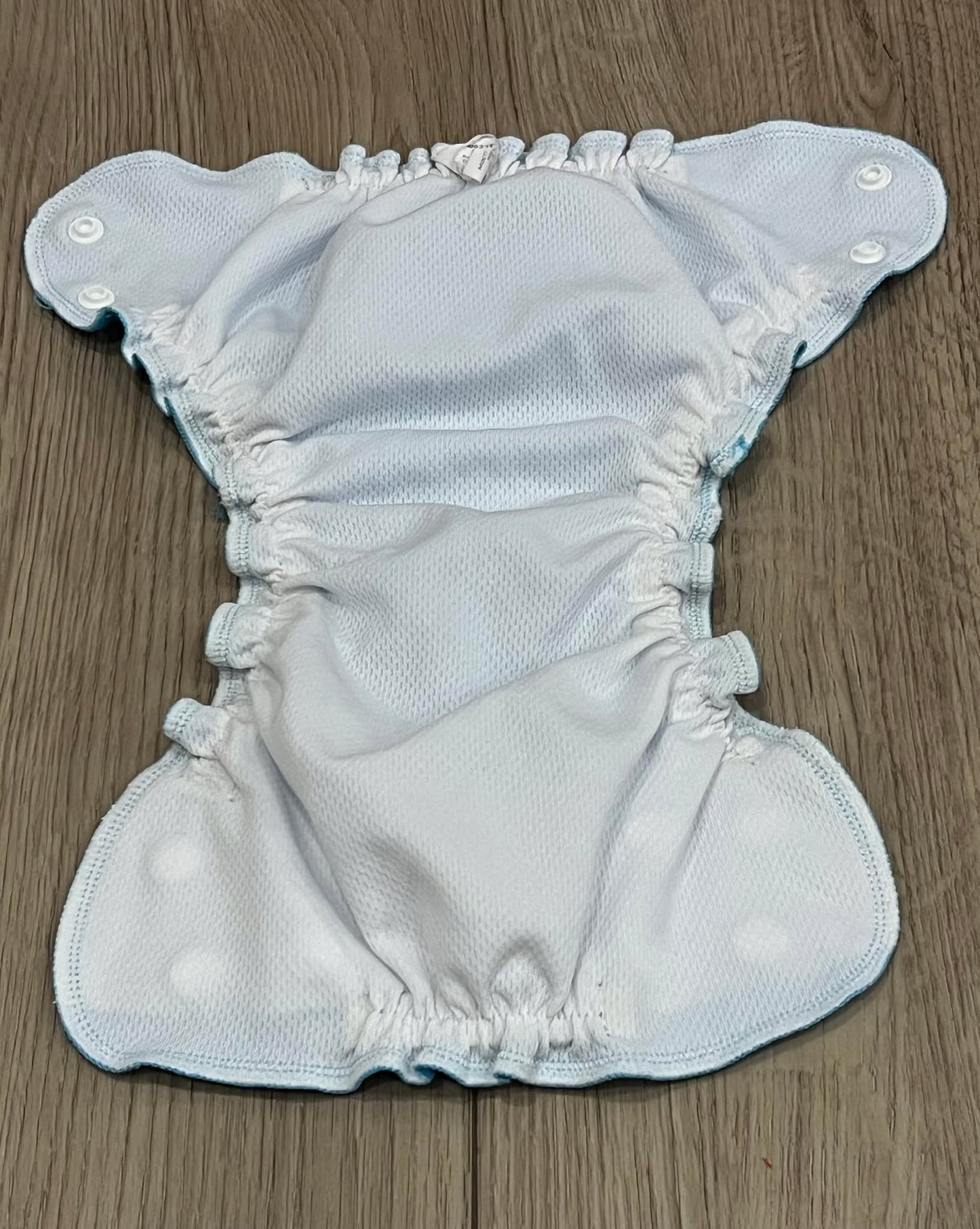 EUC, Blue Swim diaper Cover from Apple Cheeks, size 1, fits approximately 6lbs - 23lbs