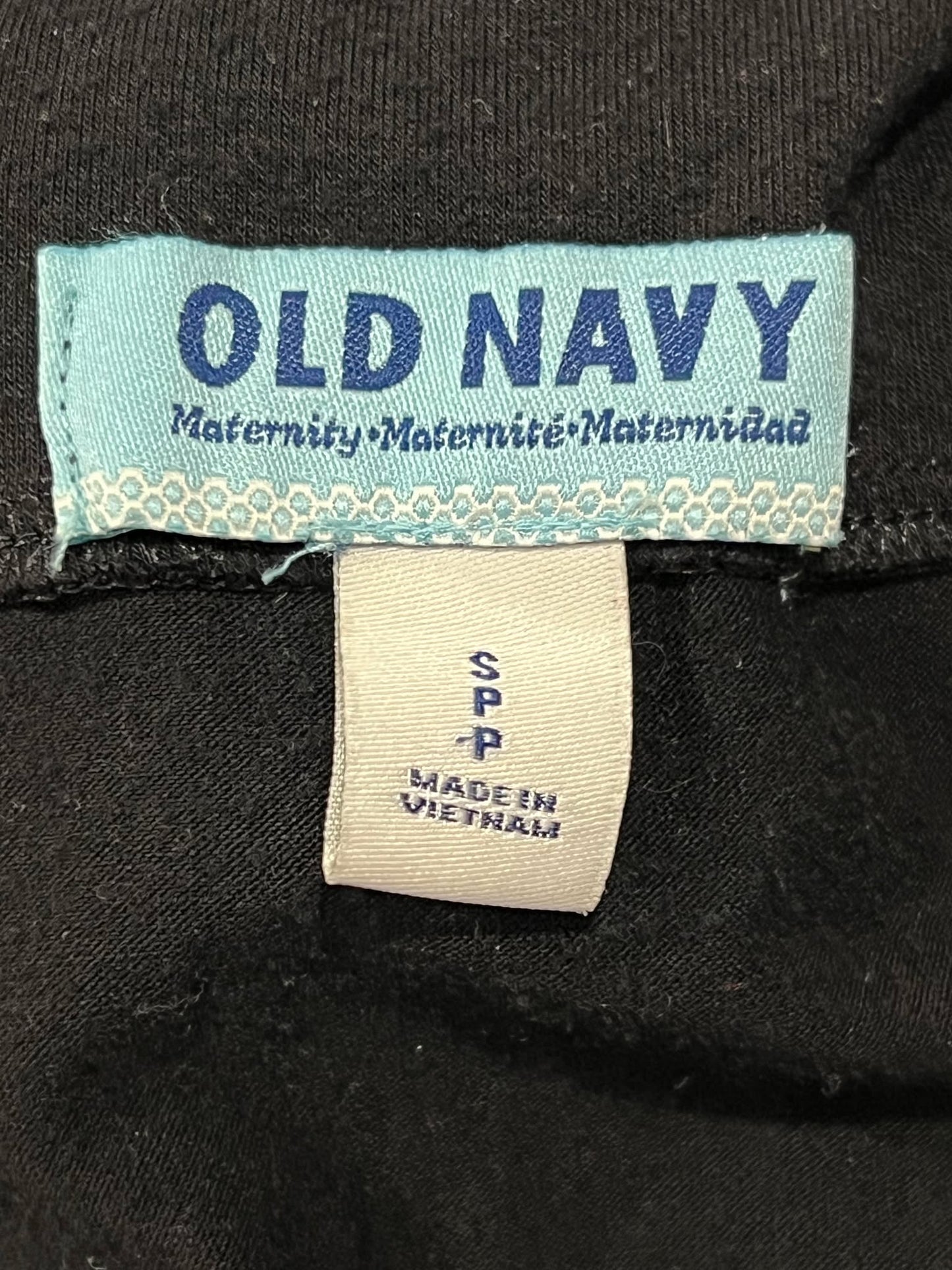 VGUC, Long, lightweight, Black Jersey Knit Skirt from Old Navy Maternity, size Small, Maternity S (4-6)