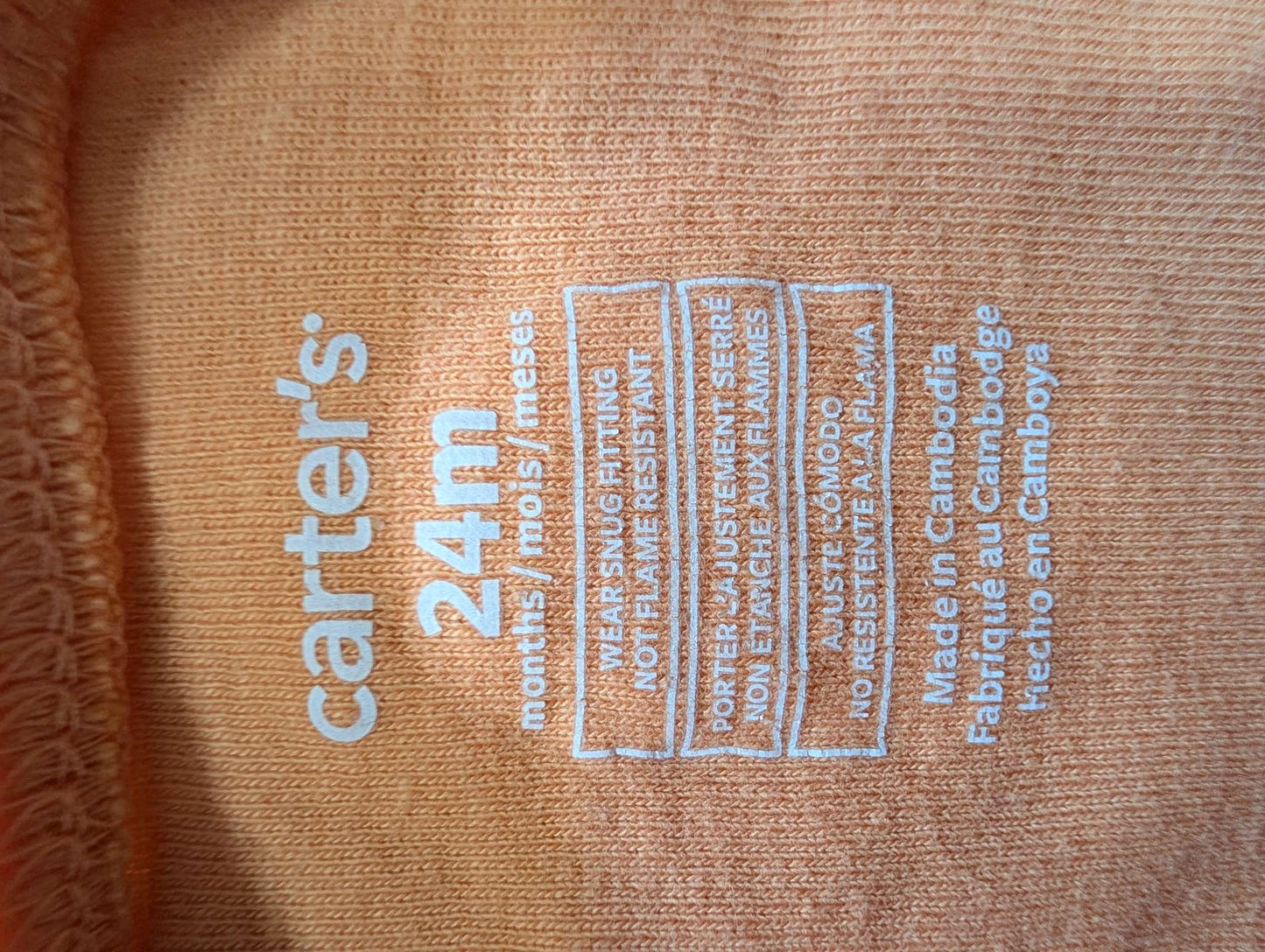 Carter's "Stega Snore-us" PJs - 24M, Kids 24 Month (18-24M)