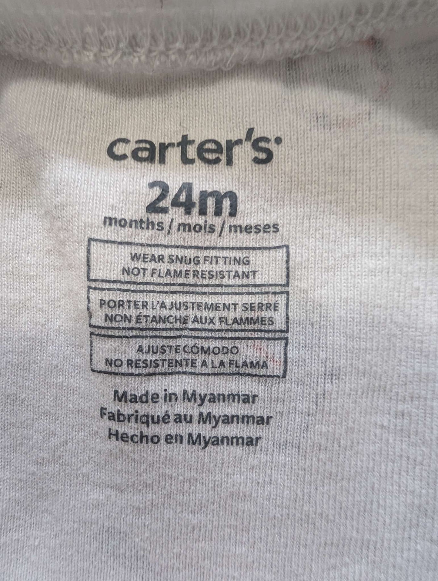 Carter's Sports Print PJs - 24M, Kids 24 Month (18-24M)