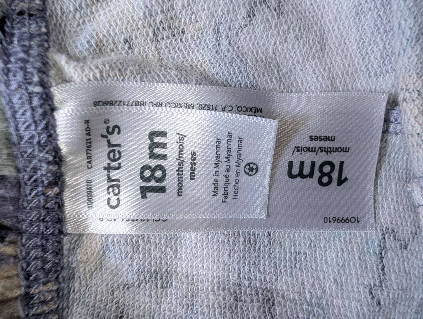 Carter's Multi-Color Animal Pants - 18M, Kids 18 Month (12-18M)