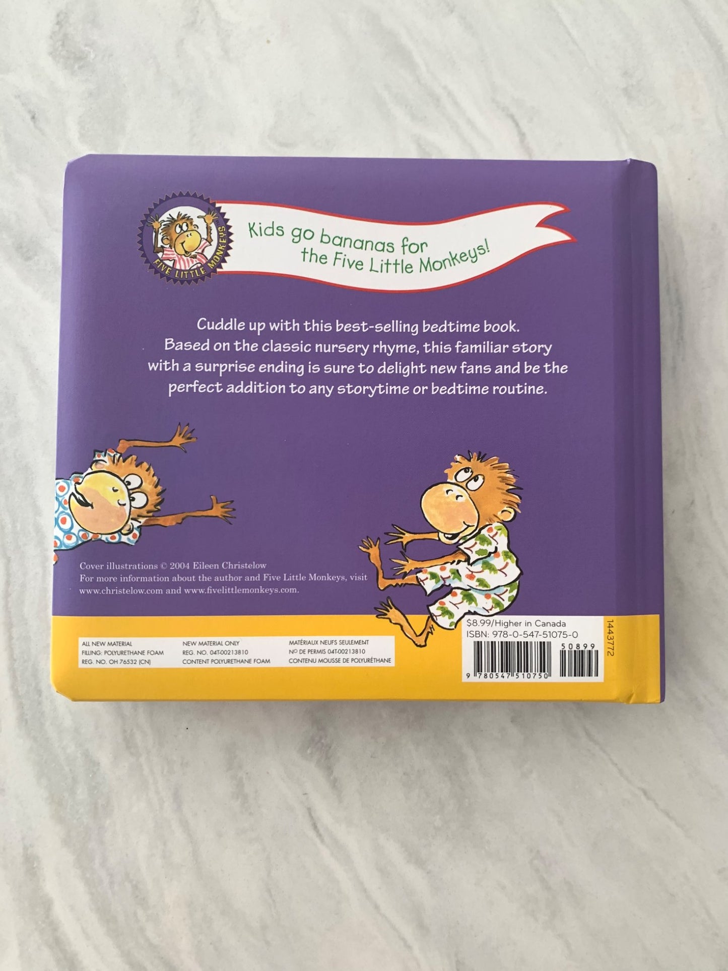 Five Little Monkeys Book