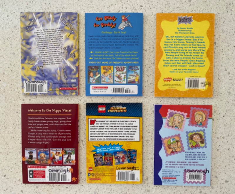 Mixed Set of 6 Beginner Novels