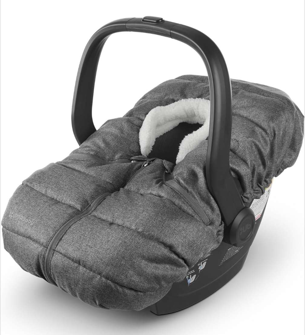 Uppababy CozyGanoosh Car Seat Cover, MSRP: $85, Charcoal Grey