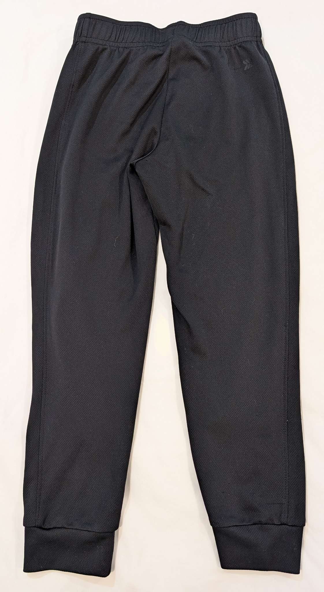2 Pairs Athletic Pants, Black & Grey, Size 6/7, Boys, Kids 6/6X (extra small)