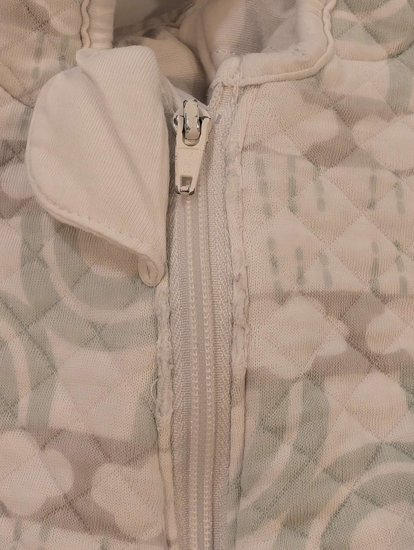 Grobag, 0-6M, 2.5 TOG Sleepsack, White, Grey & Green , 0-6 Months (Small)