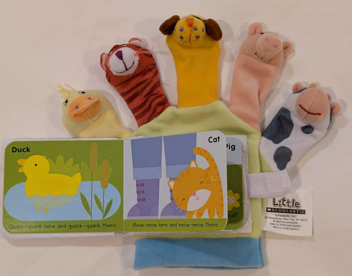 Old MacDonald Finger Puppets and Book