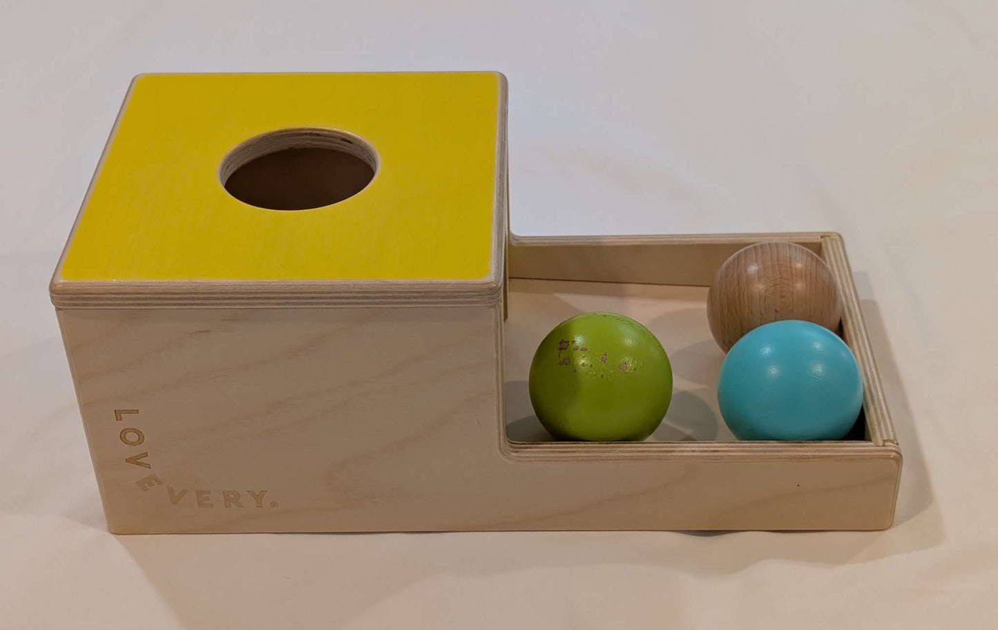 Lovevery Ball Drop, Felt Balls & Blocks