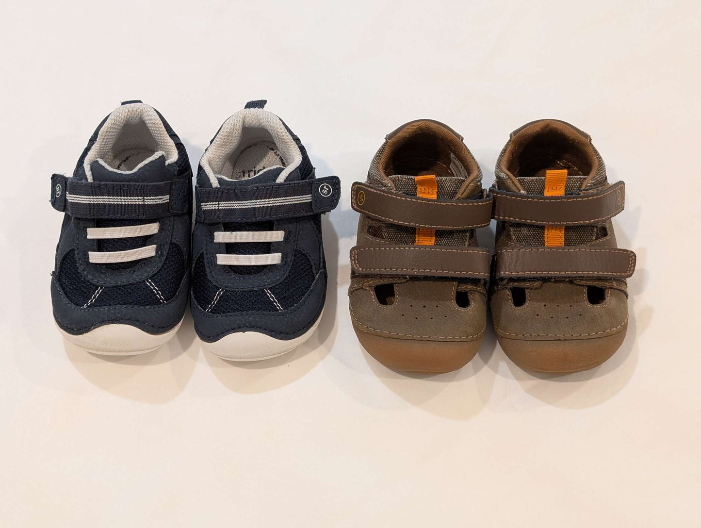 2 Pairs, Stride Rite Sandals & Shoes, Size 5 Extra Wide, Shoes 5 (Walkers:12-24 mth)
