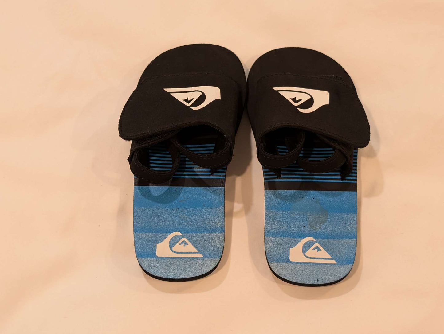 Quicksilver Slide Sandal with Heel Strap, Size 5, Shoes 5 (Walkers:12-24 mth)