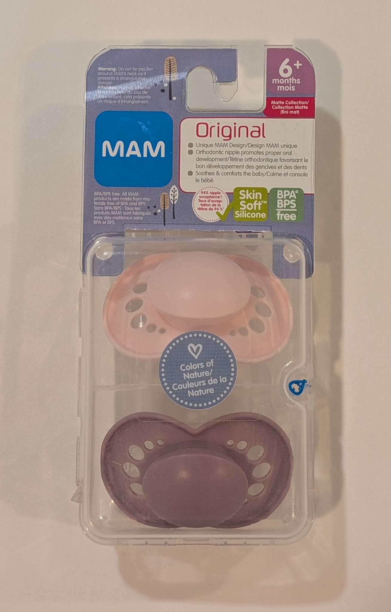 MAM 6M+ 2 Pack of Soothers