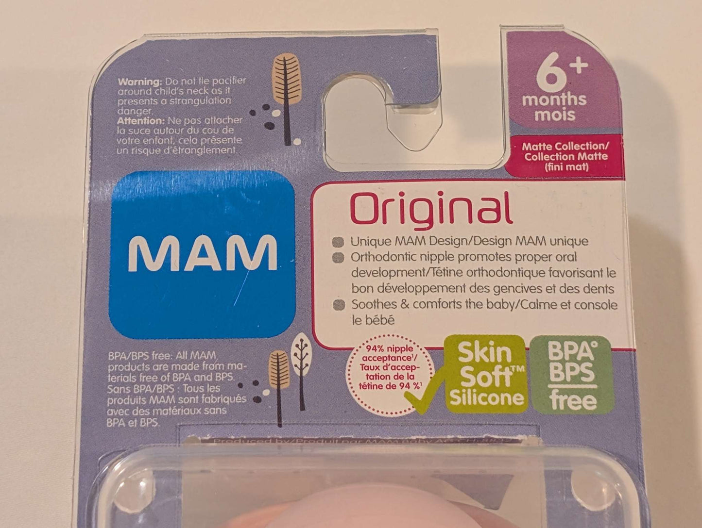 MAM 6M+ 2 Pack of Soothers