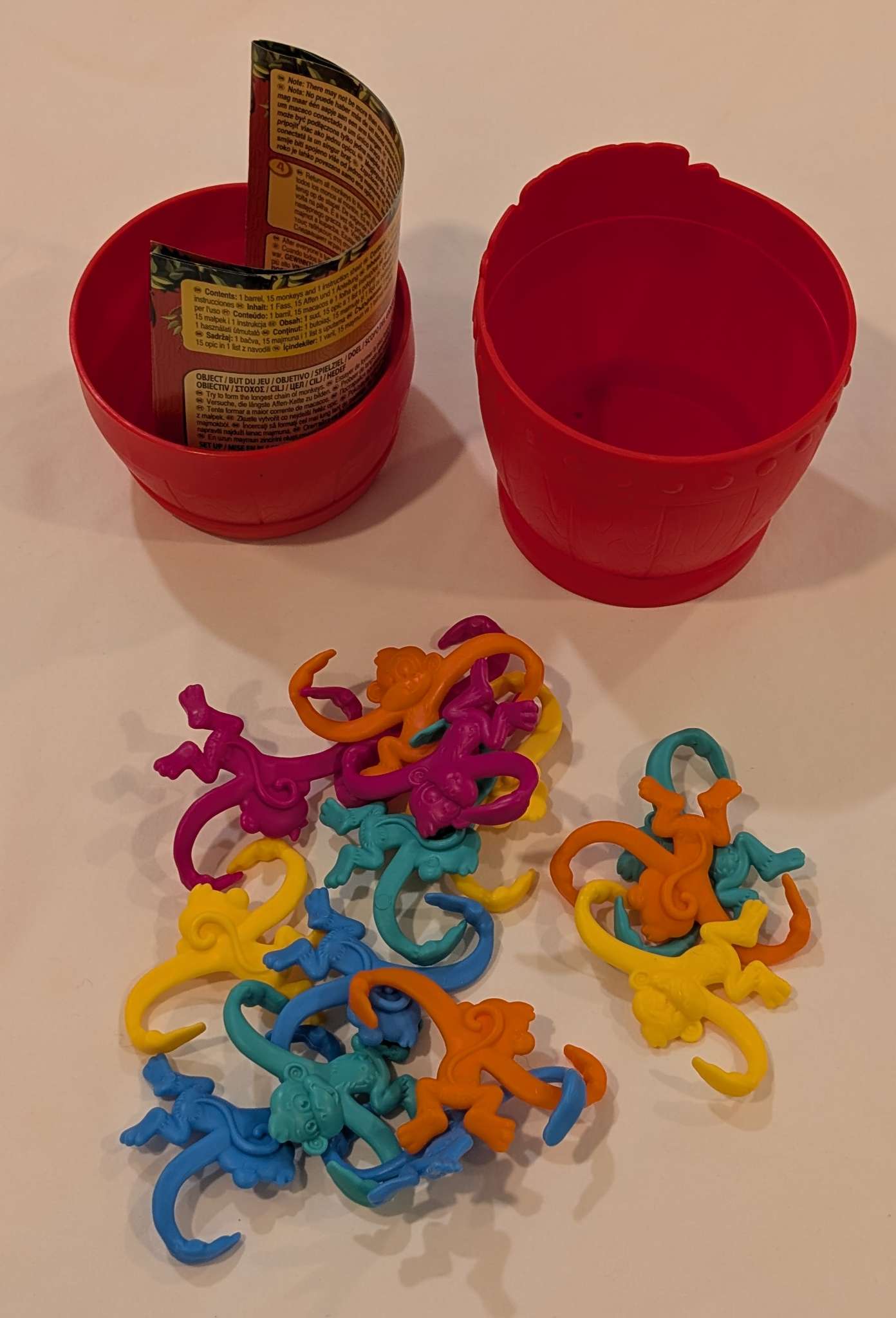 BNIB-Disney Junior Firebuds Puzzle & Barrel of Monkeys
