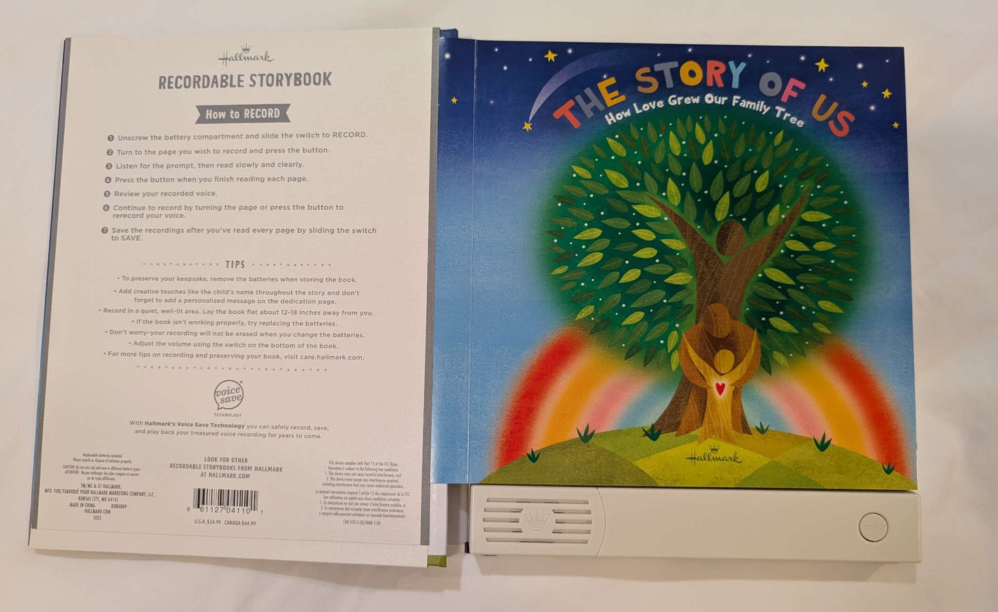 Hallmark "The Story of Us," Recordable Book, MSRP: $50