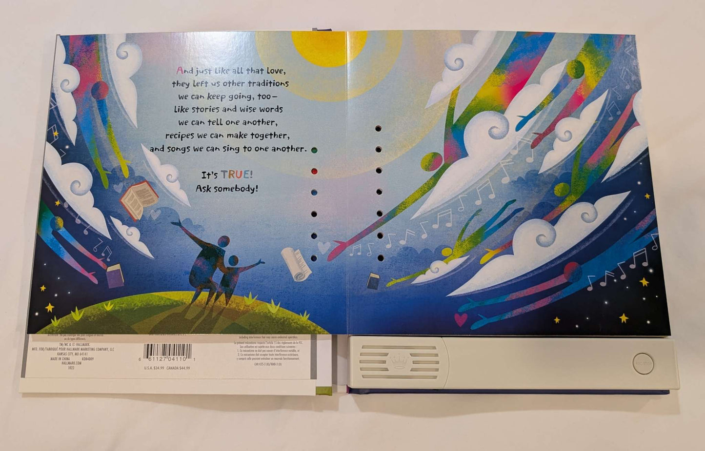 Hallmark "The Story of Us," Recordable Book, MSRP: $50