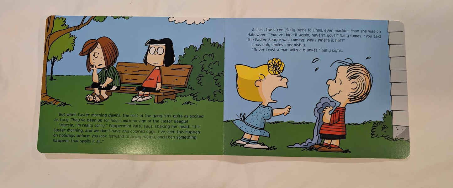 "It's the Easter Beagle Charlie Brown" Board Book