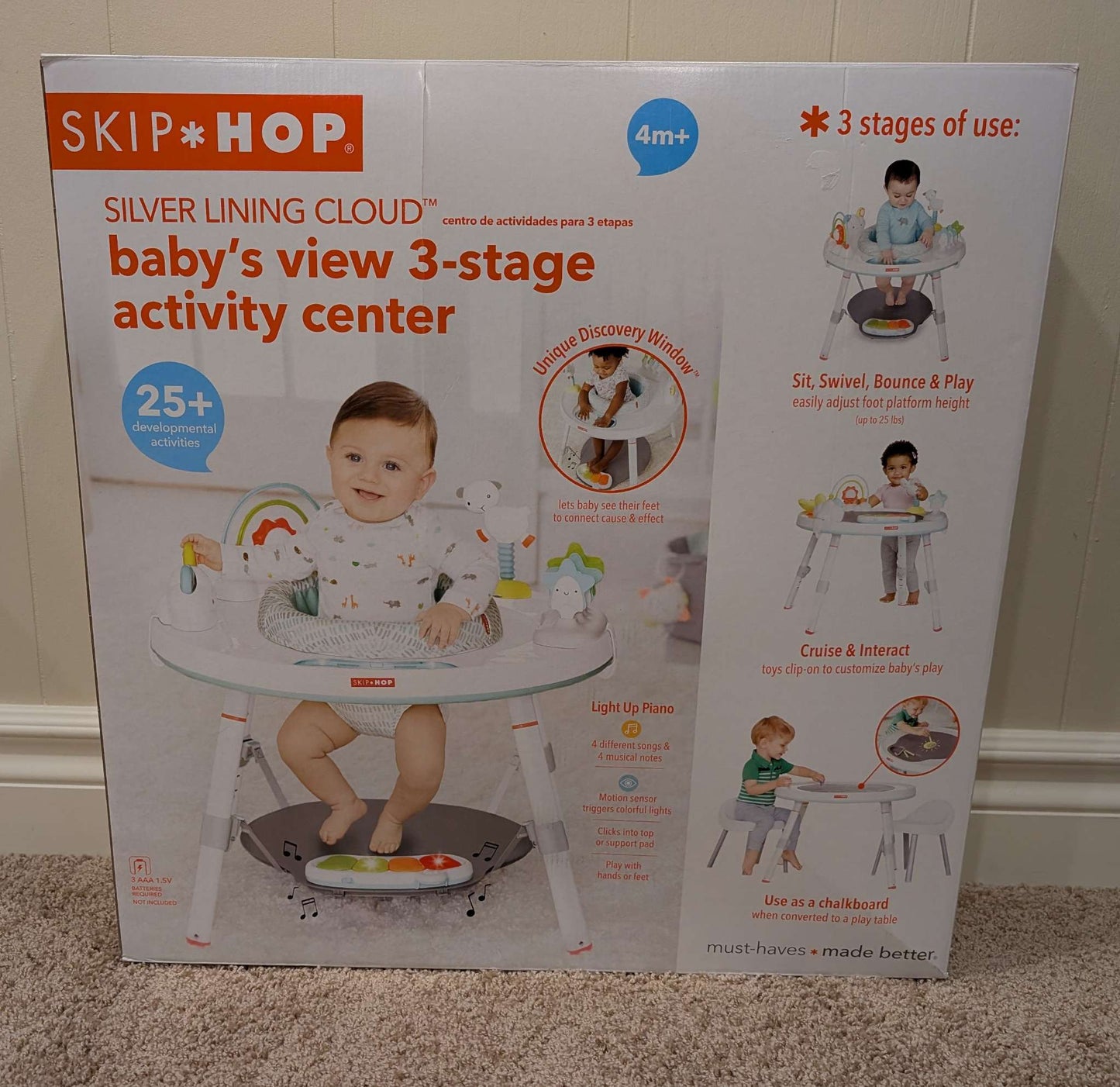 Skip Hop Silver Lining Cloud Activity Centre, MSRP: $190