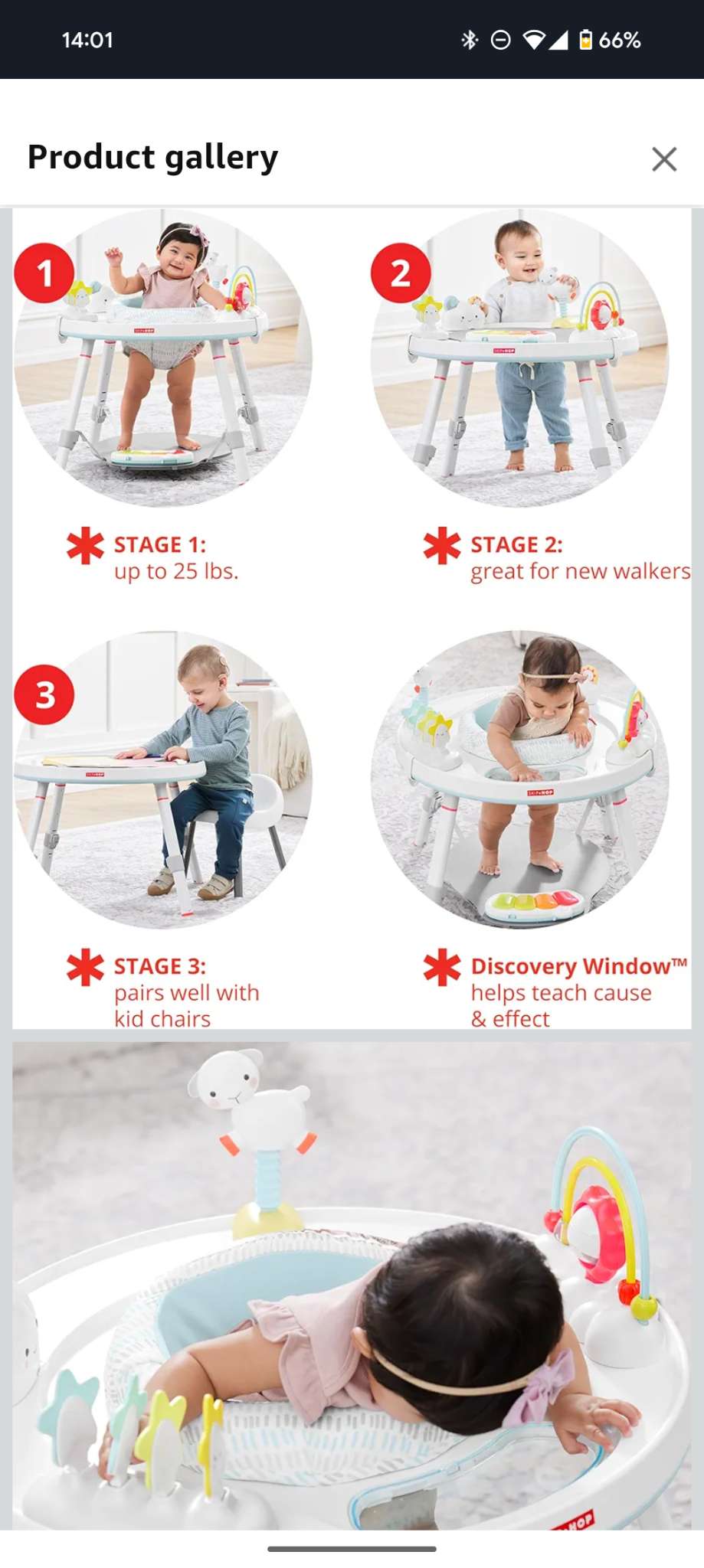Skip Hop Silver Lining Cloud Activity Centre, MSRP: $190
