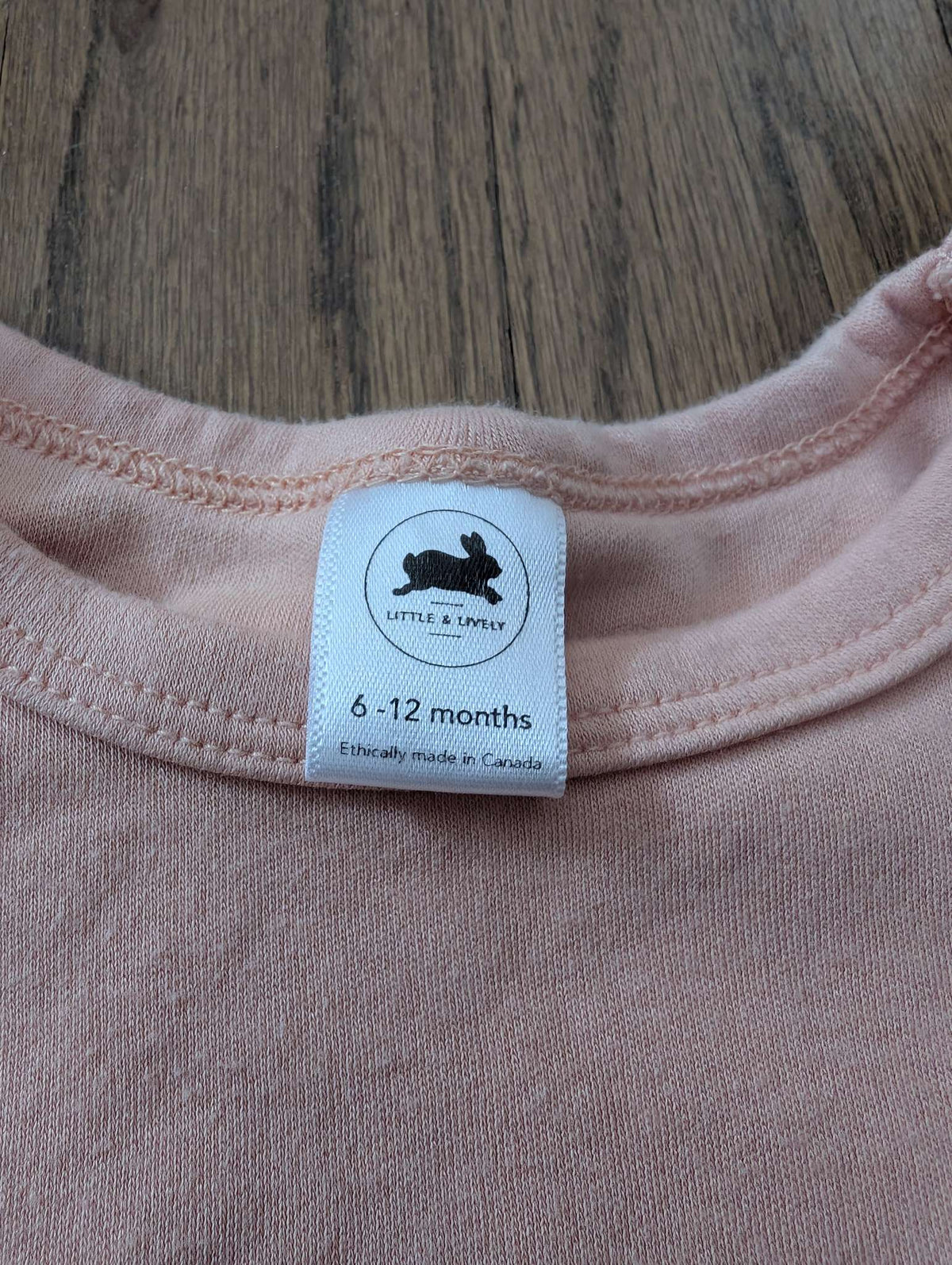 6-12M Ruffle Sleeve Shirt, Little & Lively, Kids 12 Month (9-12M)