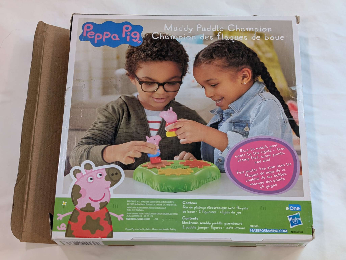 Peppa Pig Muddy Puddle Champion Game, 3+, MSRP: $36