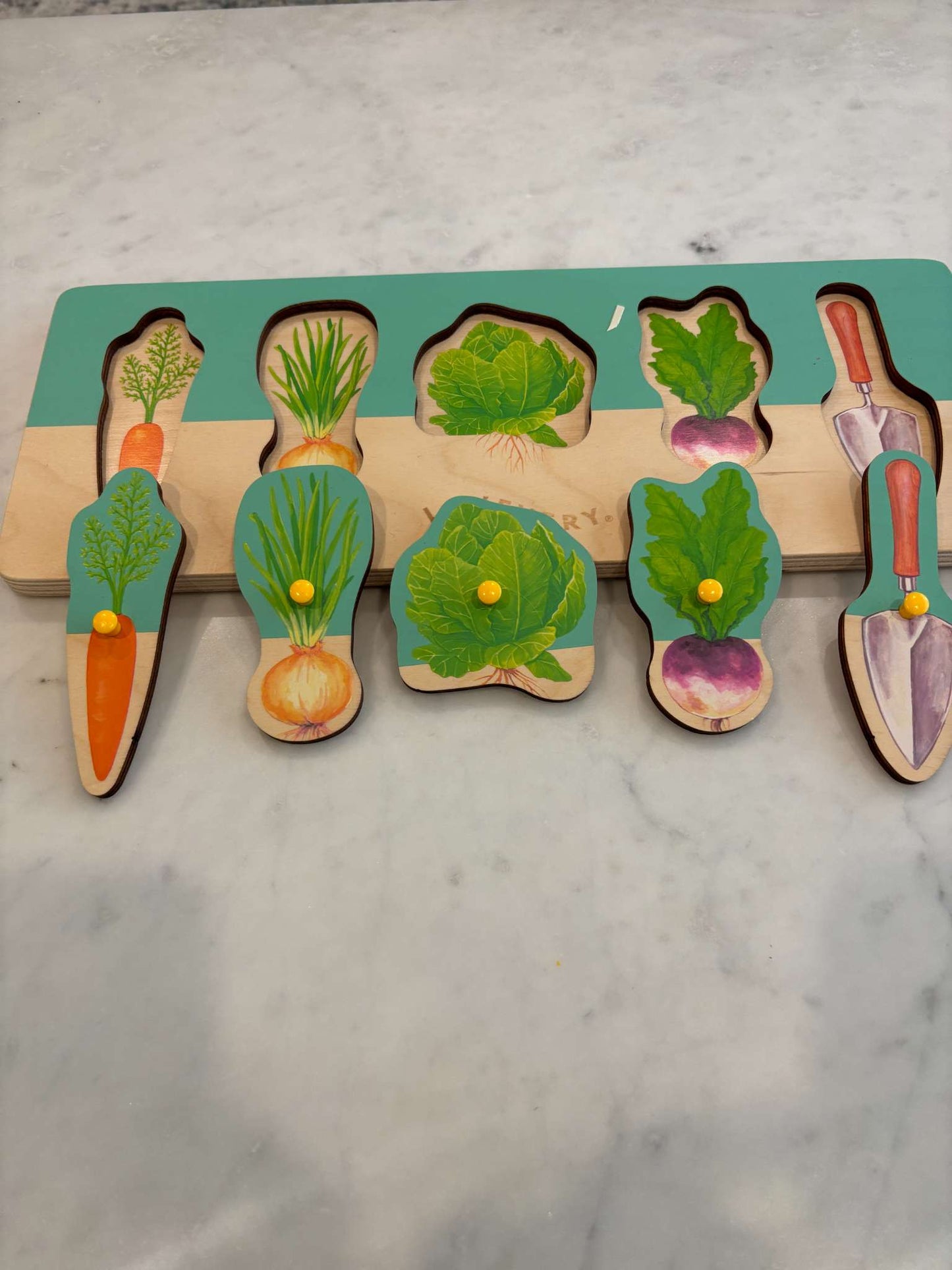 Lovevery Wodden Veggie Puzzle