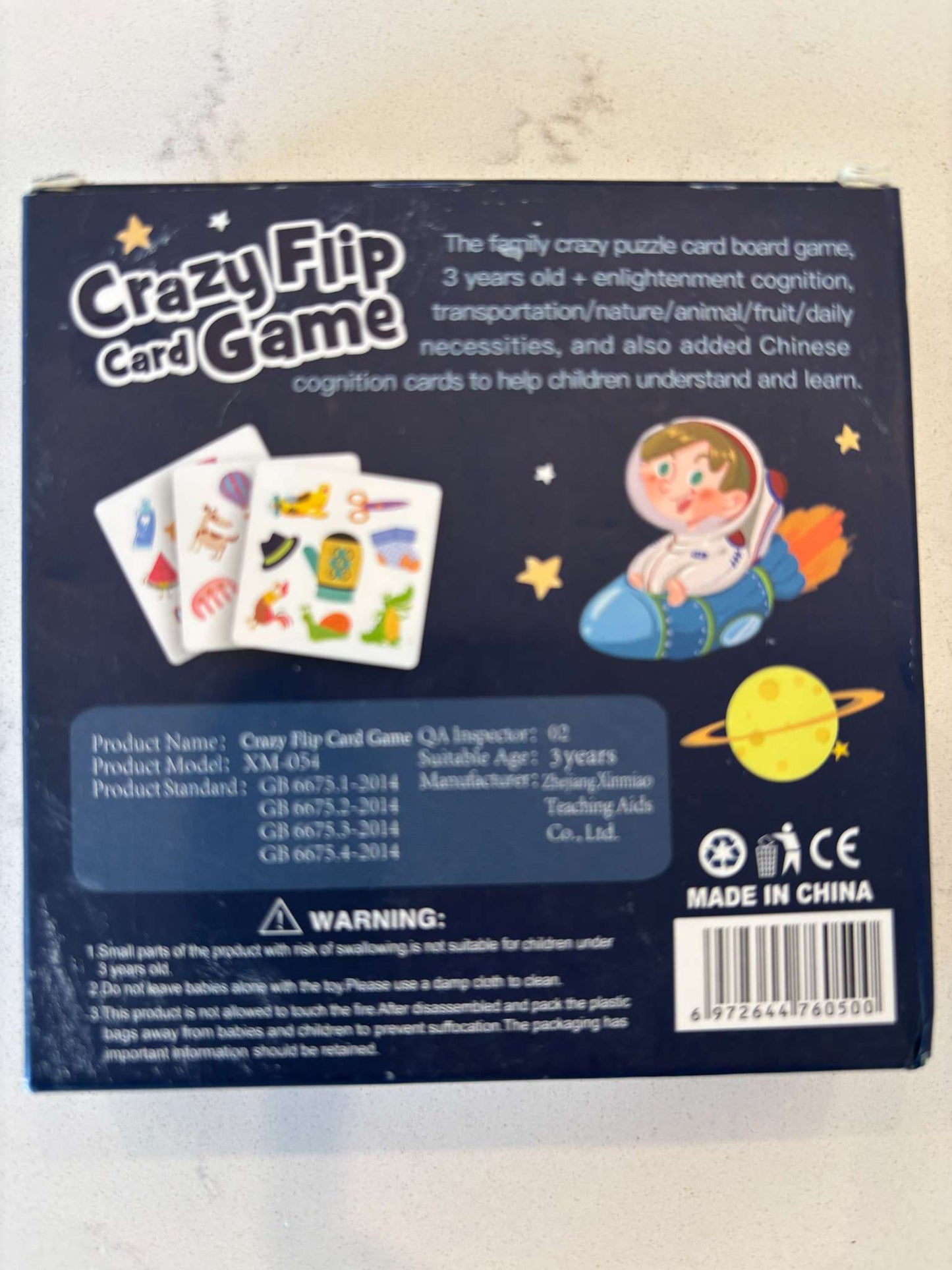 Crazy Flip Card Game