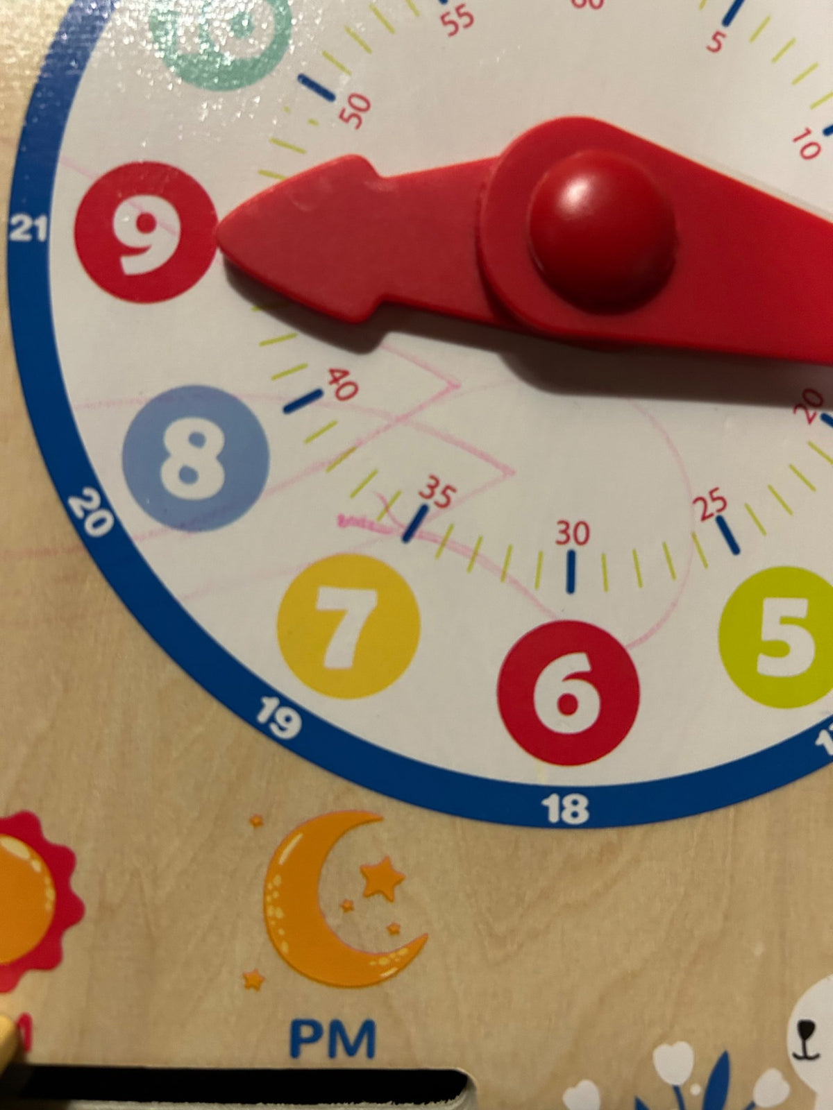 Wooden Calendar/Weather Activity Board