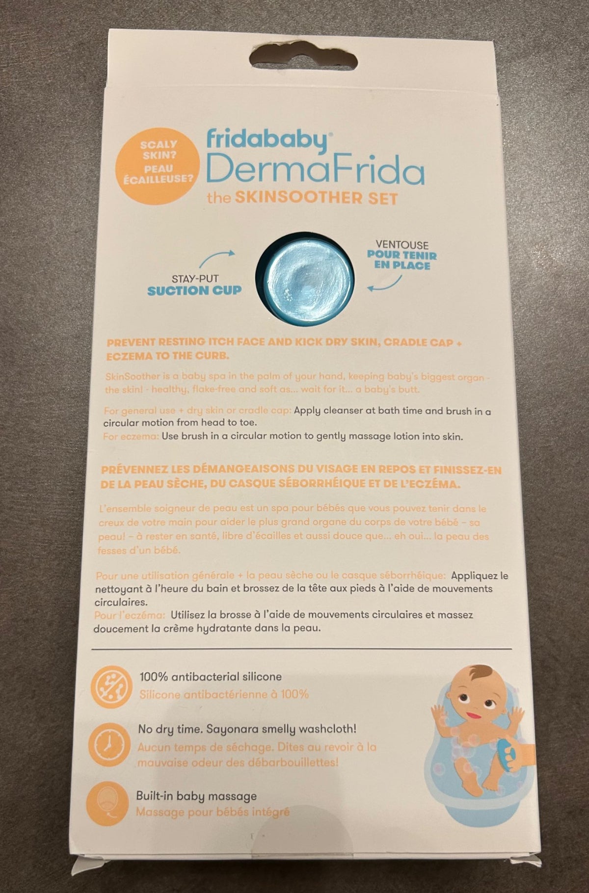 Frida Baby Dermafrida Silicone bath brush