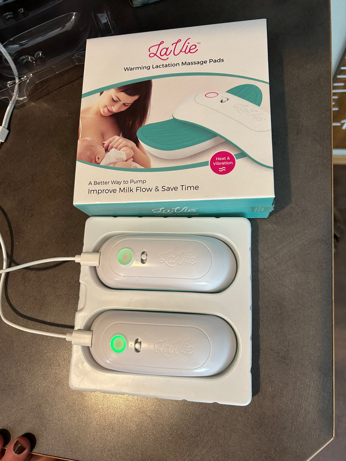 LaVie Warming Lactation Massager - Brand New, opened box - unused