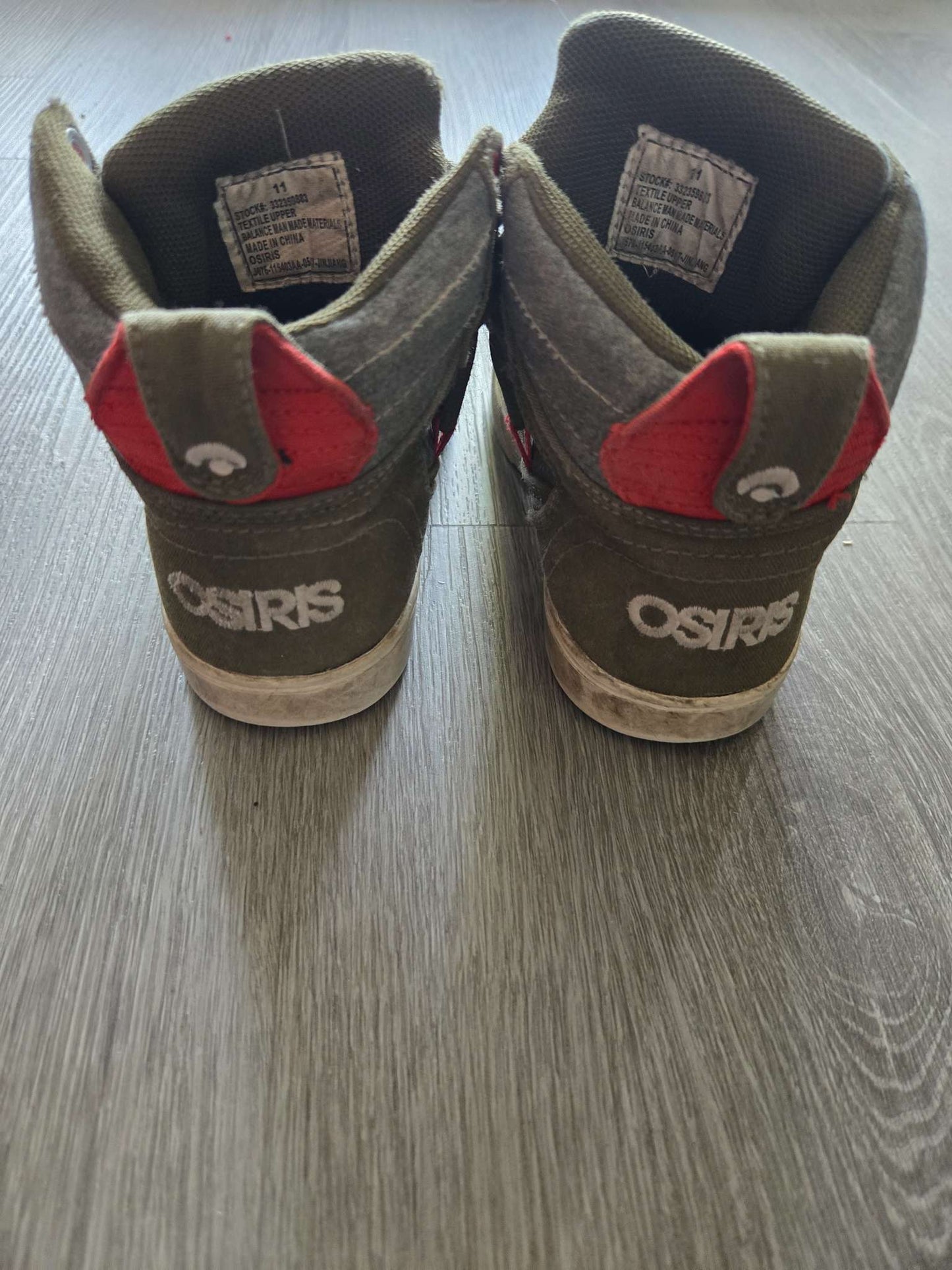 Osiris hightops , Shoes 11 (Toddler:2-4yr)