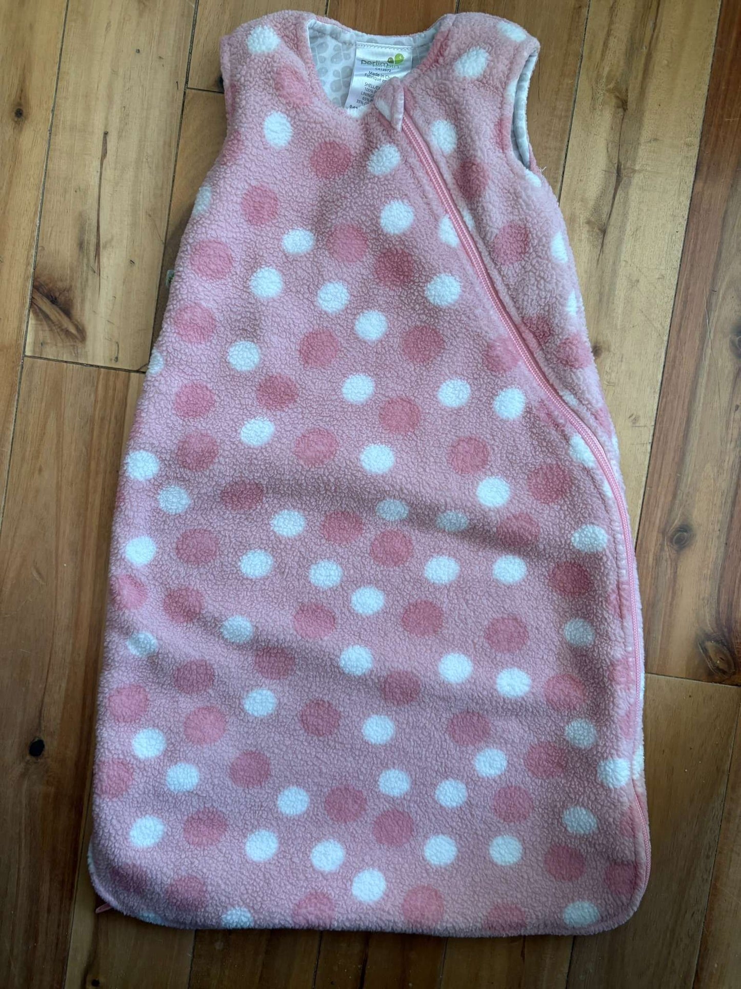 Perlimpinpin plush sleep sack 1.5 TOG 0-6M (MSRP $43), 0-6 Months (Small)