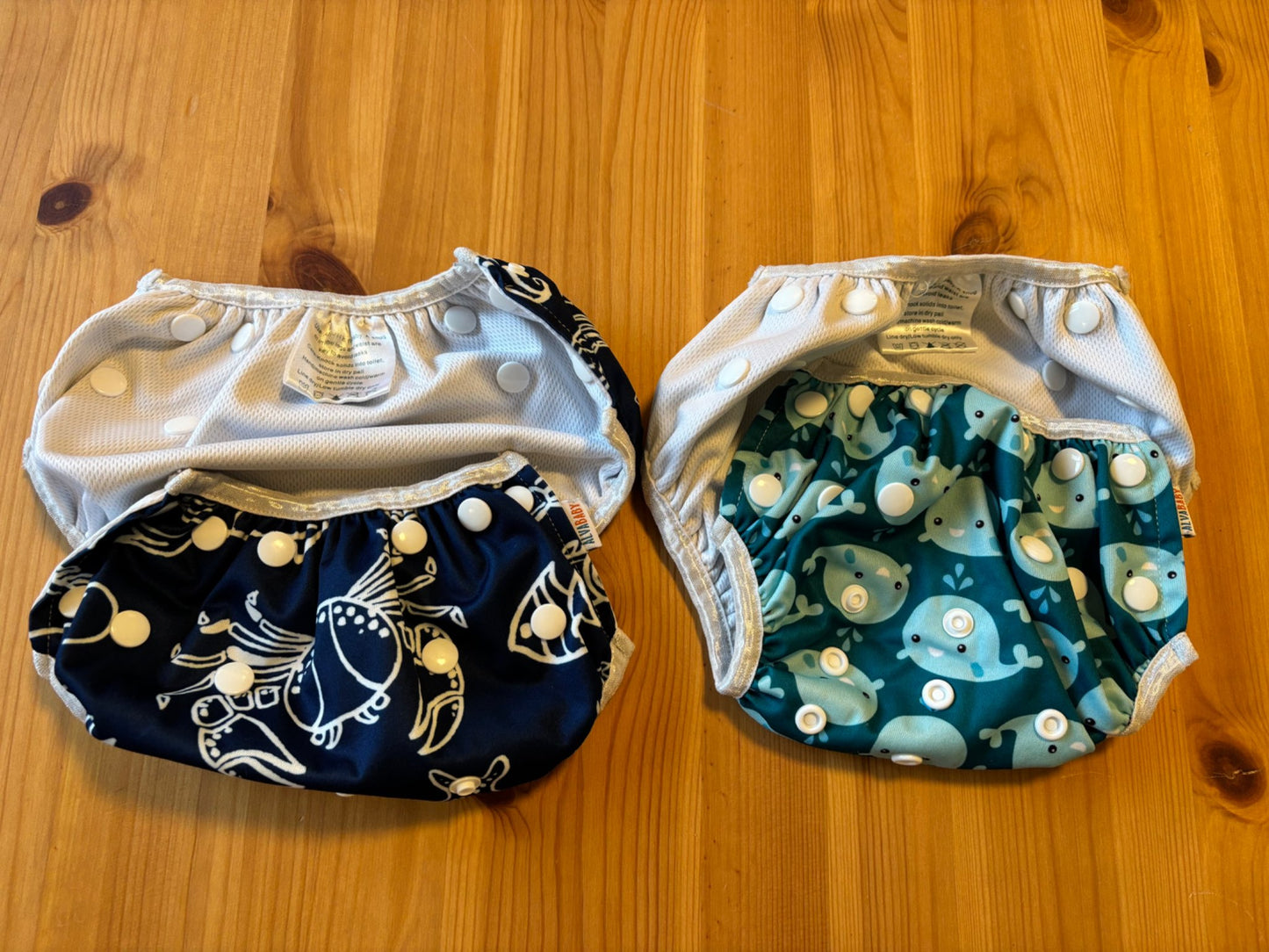 0-2 years reusable swim diapers
