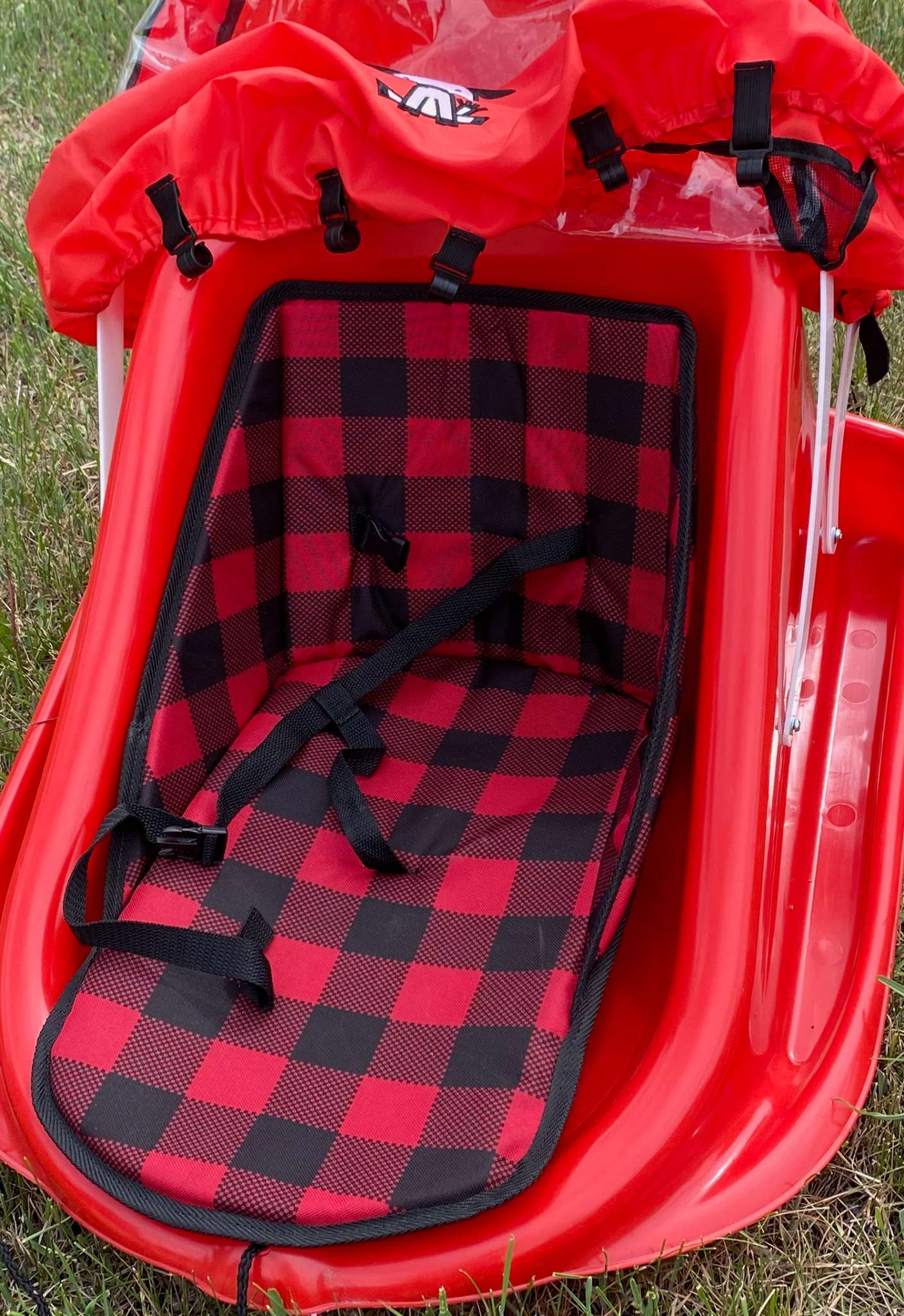 Sled with Cover and 3 point Harness, 0-2years