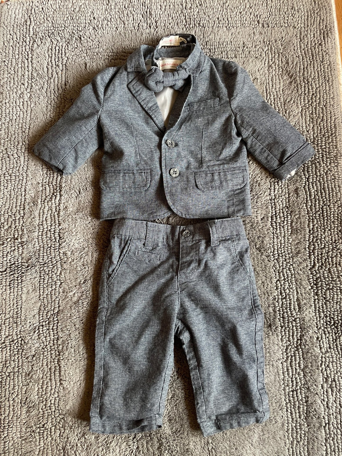 6M boys 3 piece suit , Kids 6 Month (3-6M)