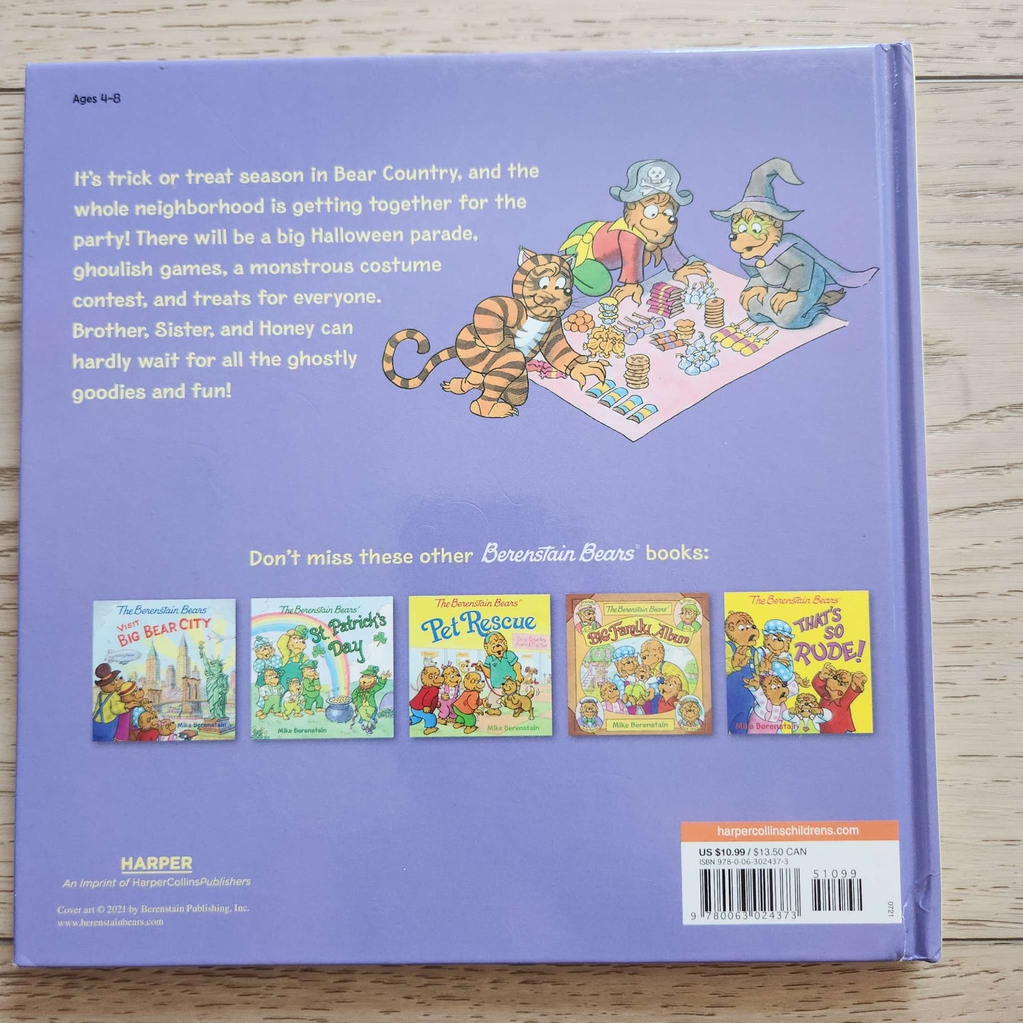 Berenstain Bears Halloween book