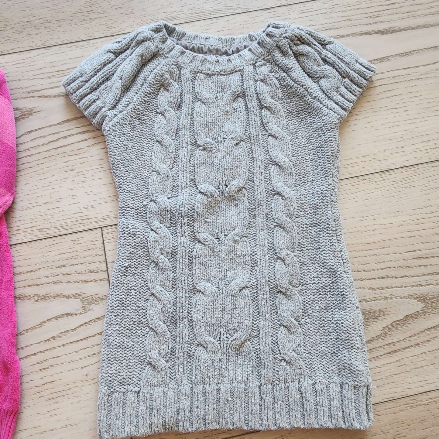24 M/2T sweater dresses & tights , Kids 2T